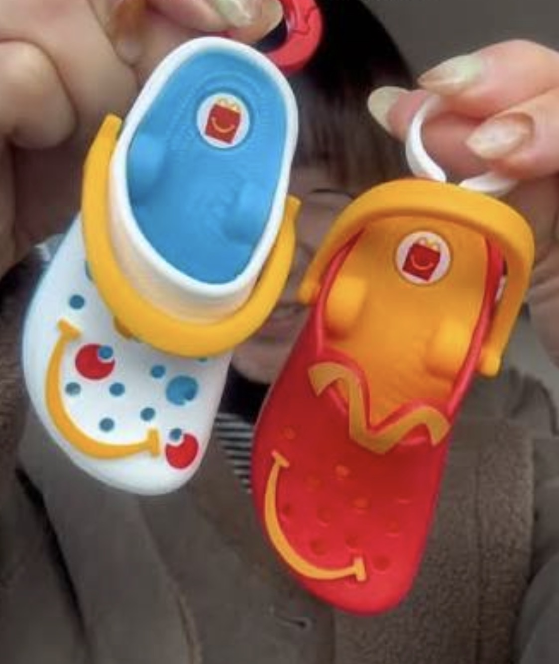 Exclusive Crocs x McDonald’s Happy Meal Keychain (Assorted Colors)