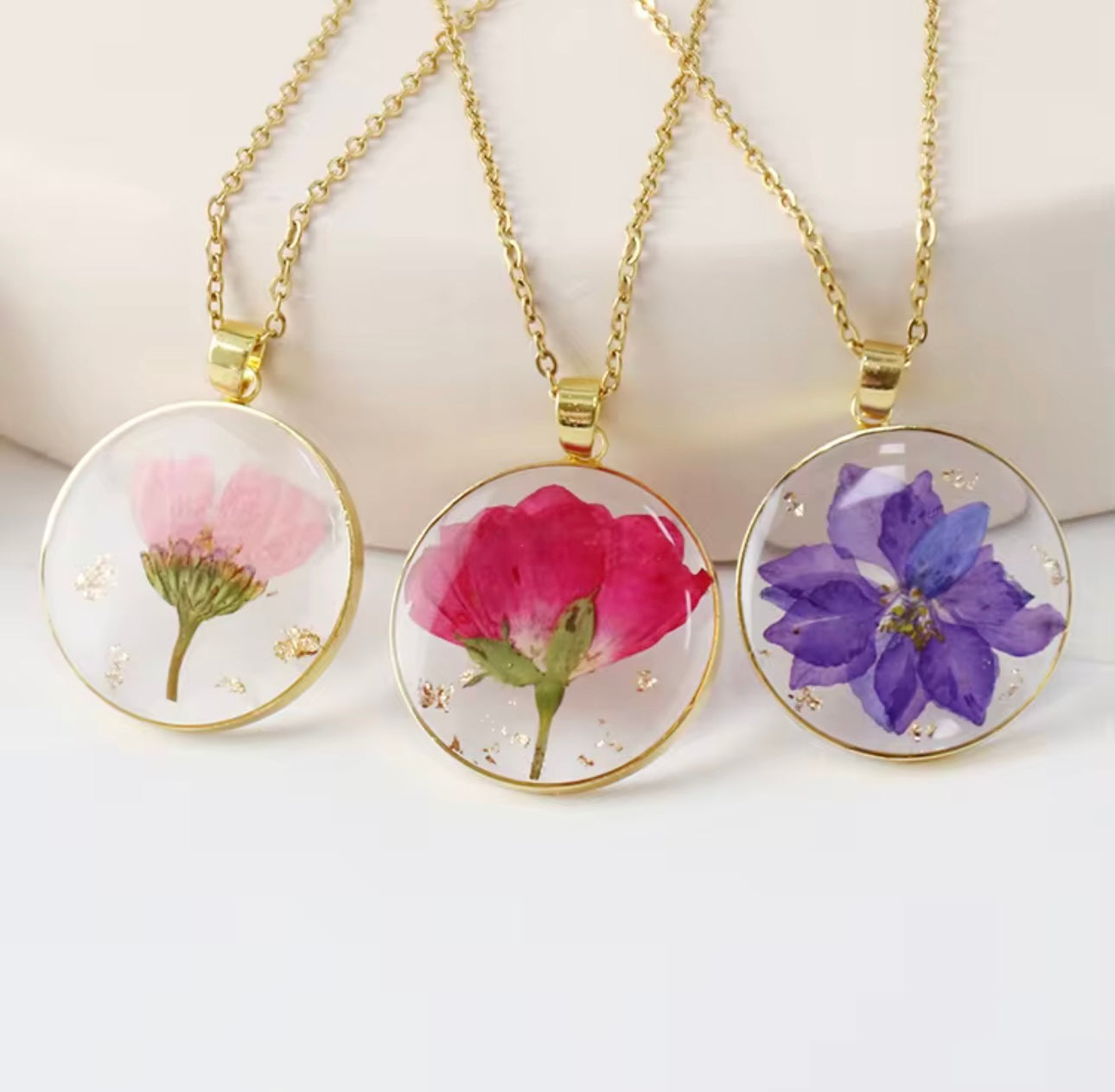 Real Rose Pendant