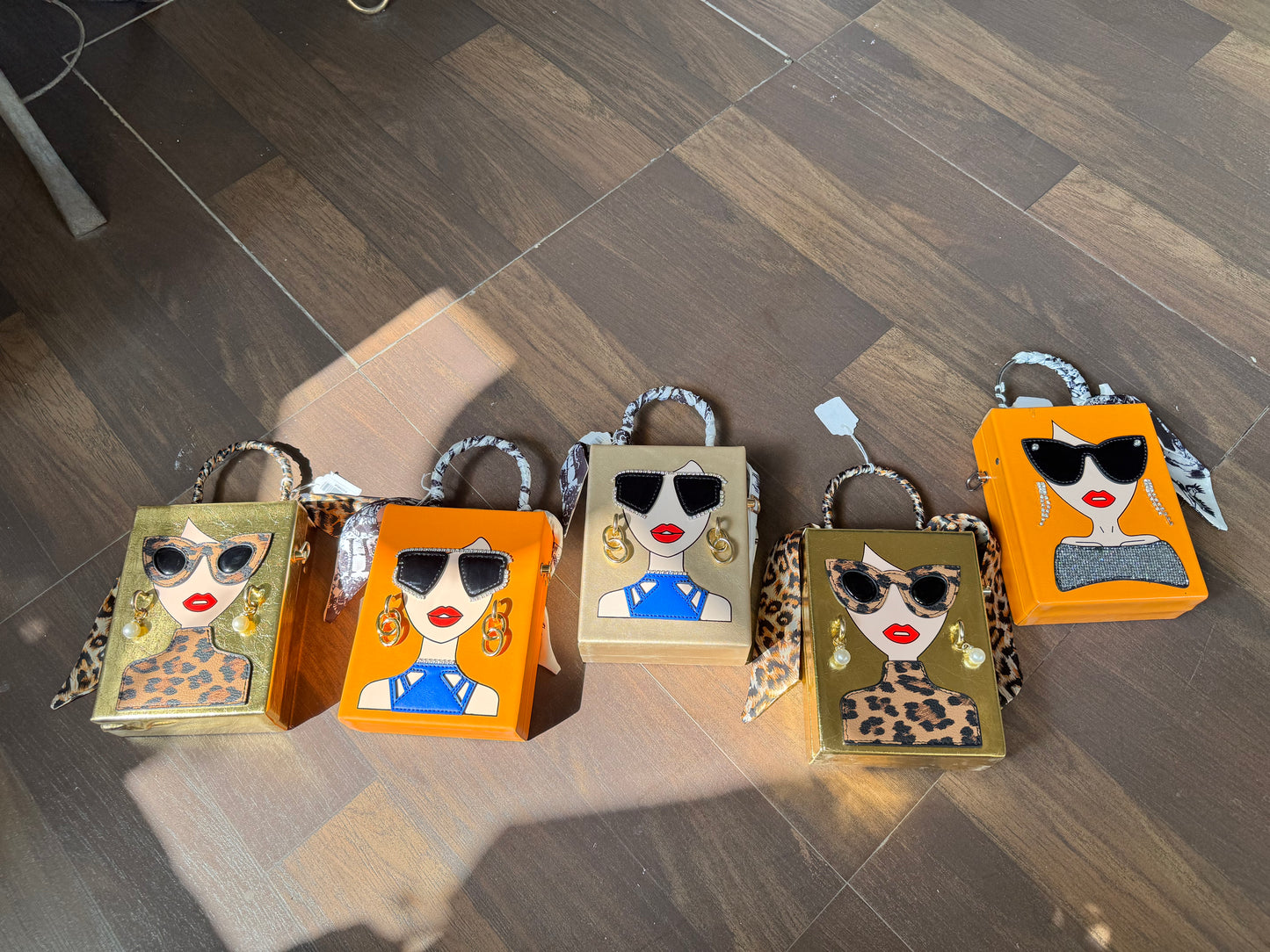 Exclusive Stylish Woman Face Statement Bag