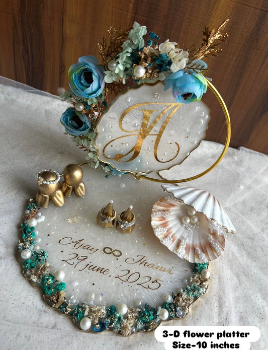 Customised Hanging Engagement Ring Tray/Platter