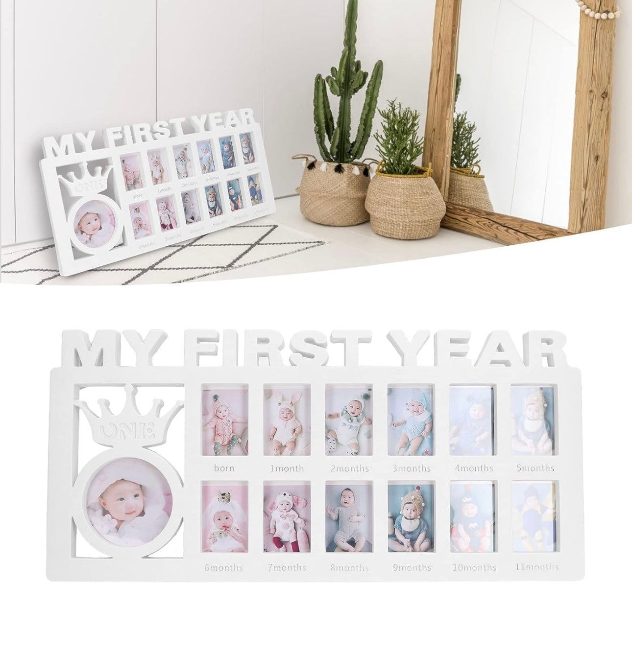 Baby First Year Photo Frame