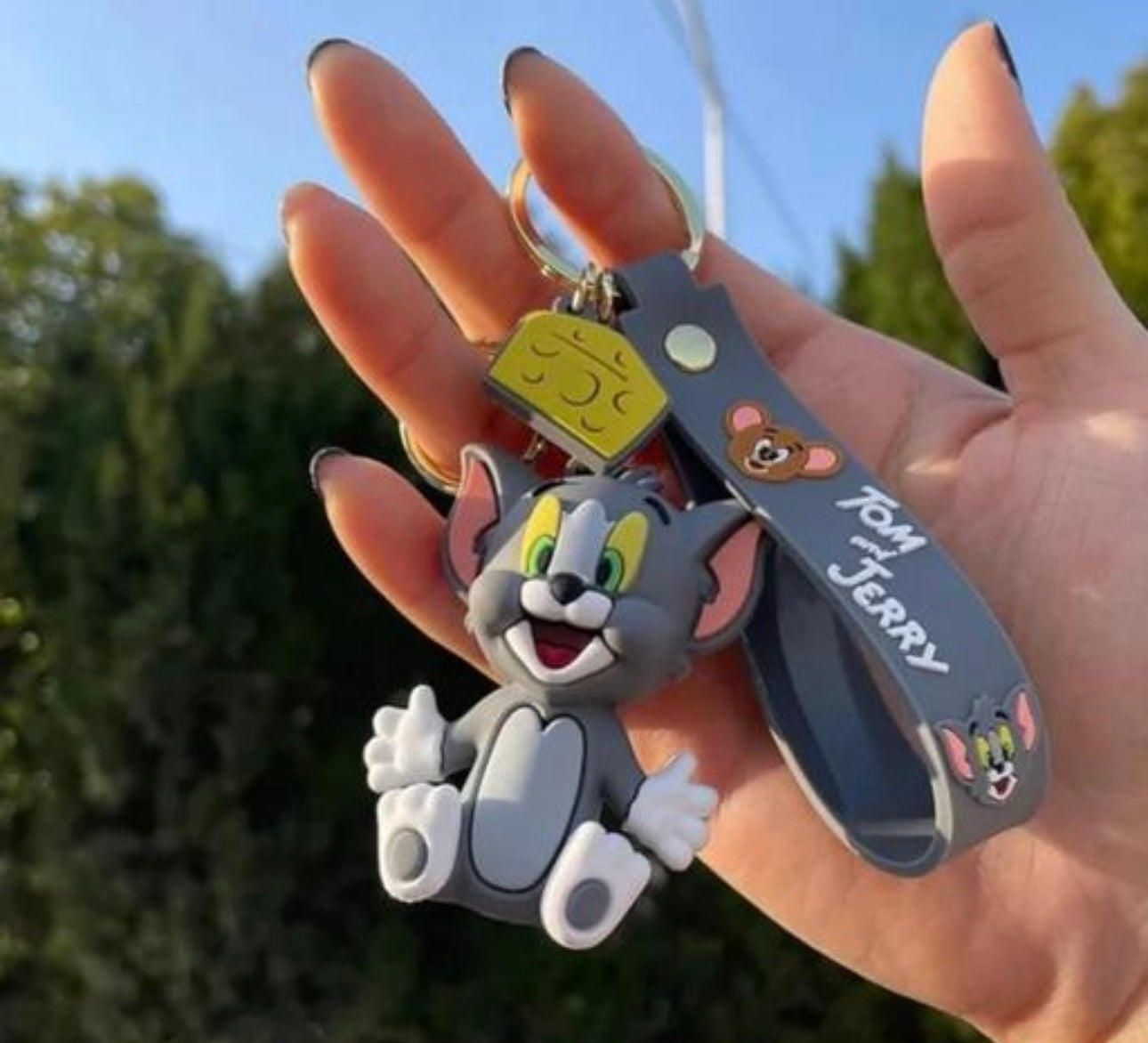 Adorable Tom & Jerry Premium Keychain Combo