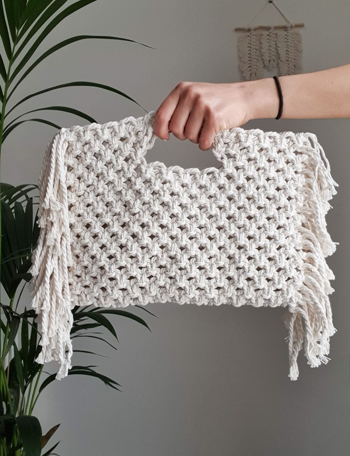 Boho Macrame Bag