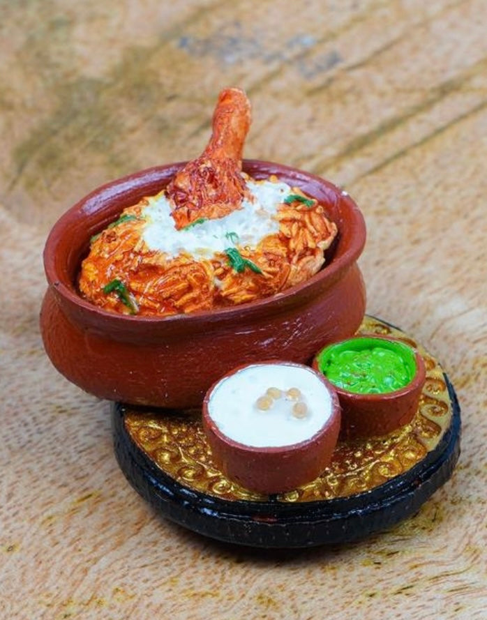 Biryani Miniature Fridge Magnet