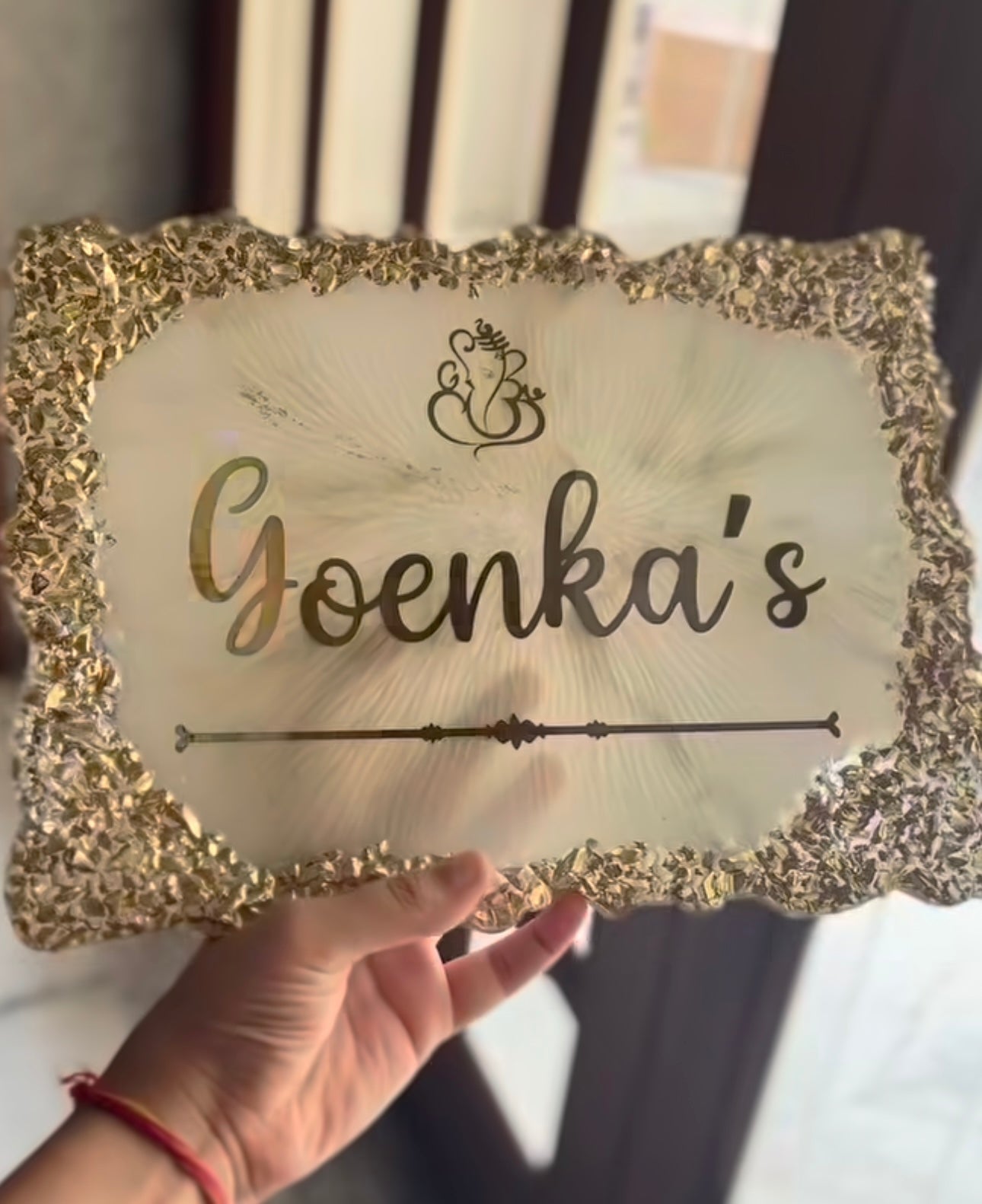 Customised Nameplate for Home