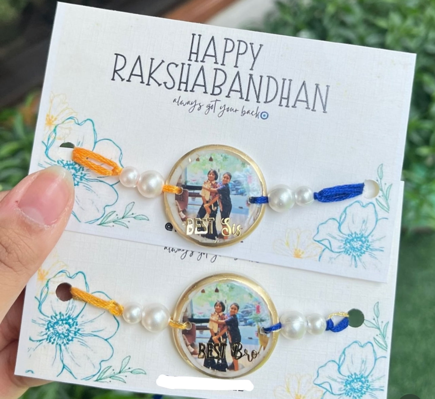 Exclusive Customised Photo Rakhi