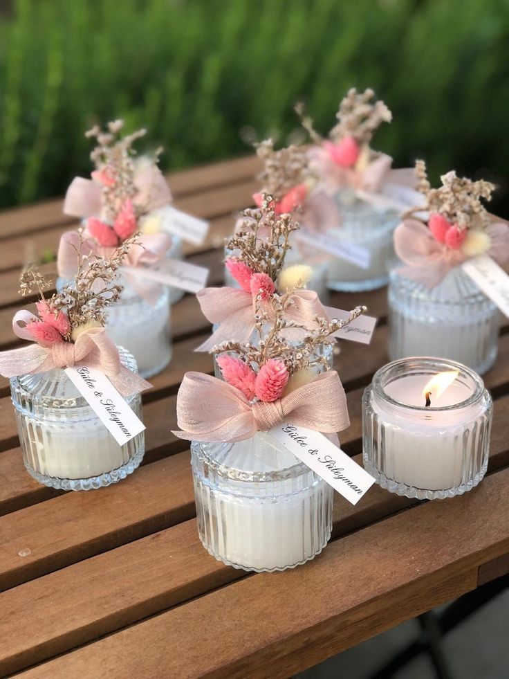 Candles Return Gifts/Favours