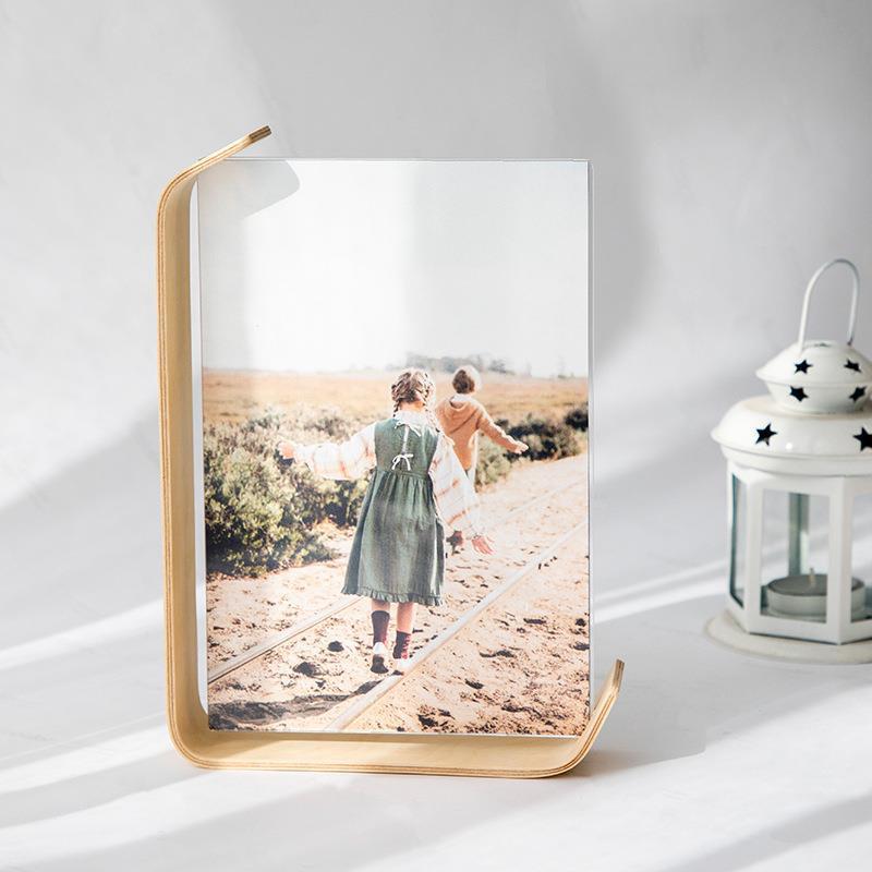 Acrylic Wooden Photo Frame